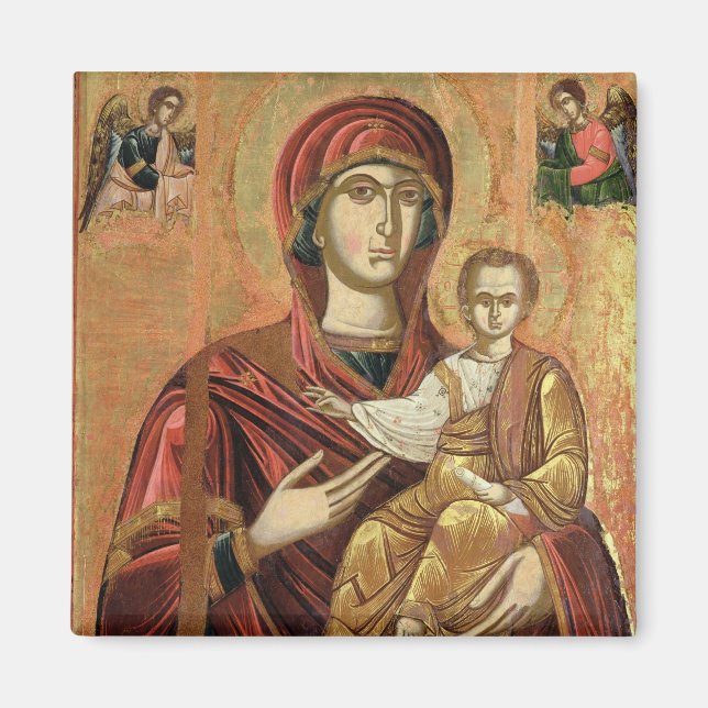 Íman Detalhe da Madonna e Criança dos Iconostas (Frente)
