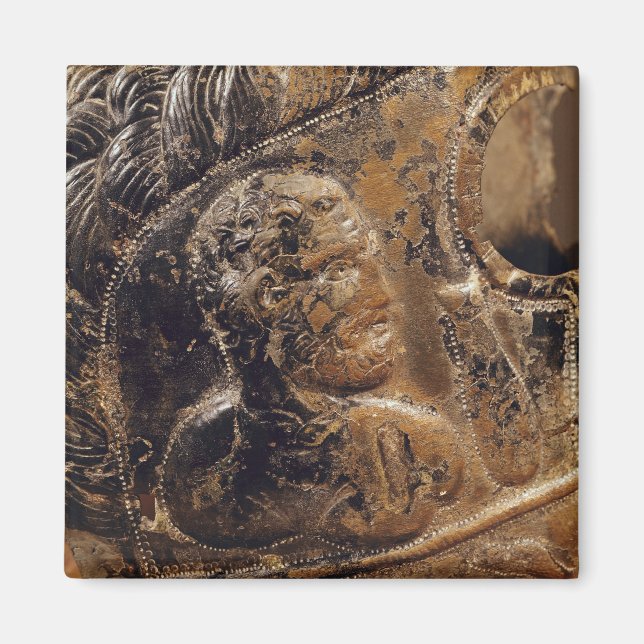 Íman Detalhe da máscara de um gladiador (Frente)