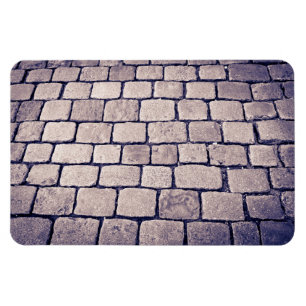 Íman Detalhe da Rua de Paralelepípedos, Horizontal