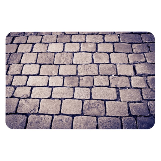 Íman Detalhe da Rua de Paralelepípedos, Horizontal (Horizontal)