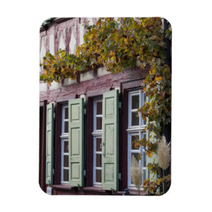 Íman Detalhe de Casa com Madeira à Vista