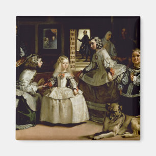 Íman Detalhe de Las Meninas da metade inferior que