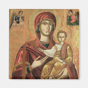 Íman Detalhe de Madonna e da criança do Iconostas