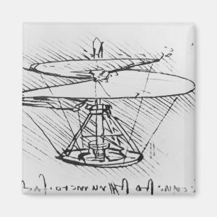 Íman Detalhe de um design para uma máquina de vôo,