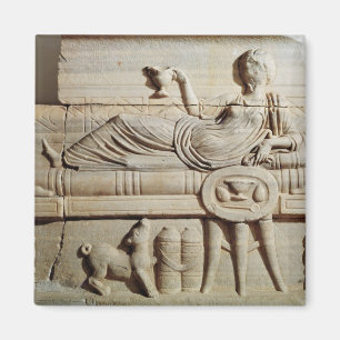 Íman Detalhe de um sarcófago