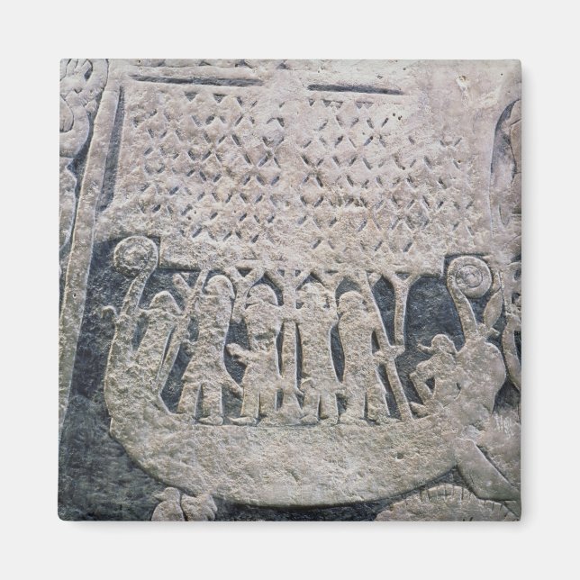 Íman Detalhe de uma pedra de imagem (Frente)