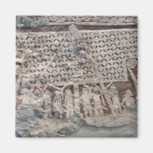 Íman Detalhe de uma pedra de imagem representando um Vi