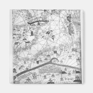 Íman Detalhe do Atlas Catalão, 1375