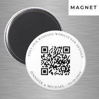 detalhes do código QR do site de casamento rsvp