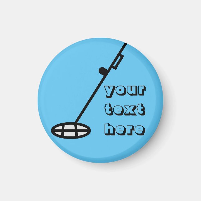 Íman detecção de metais (Frente)