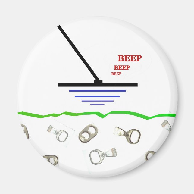 Íman Detecção de metal (Frente)