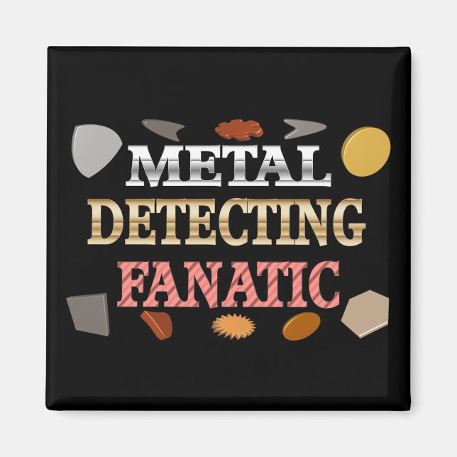 Íman Detecção de metal fanático (Frente)