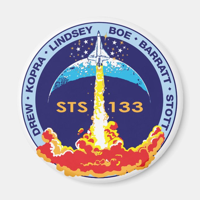Íman Detecção STS-133 (Frente)