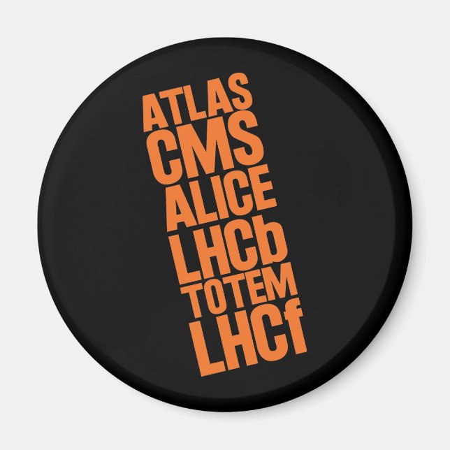 Íman Detectores LHC (Frente)