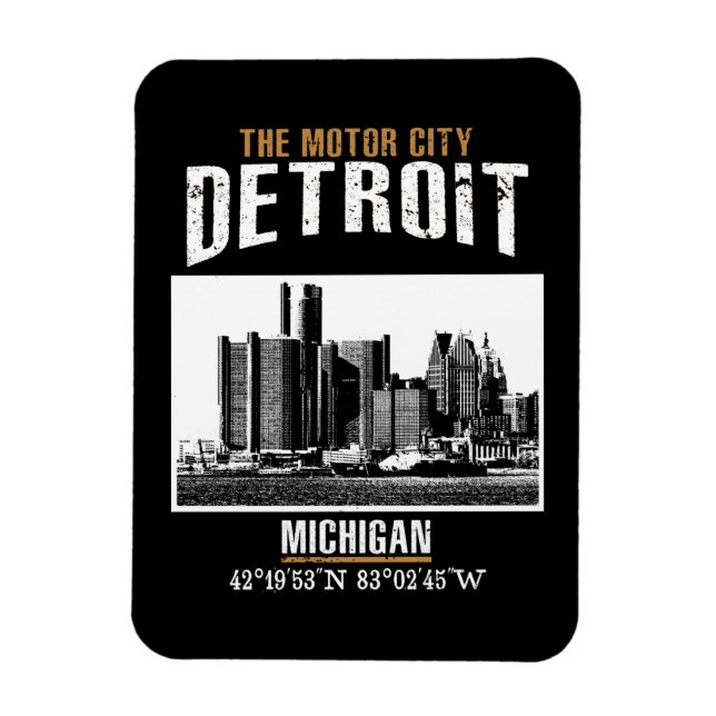 Íman Detroit (Vertical)