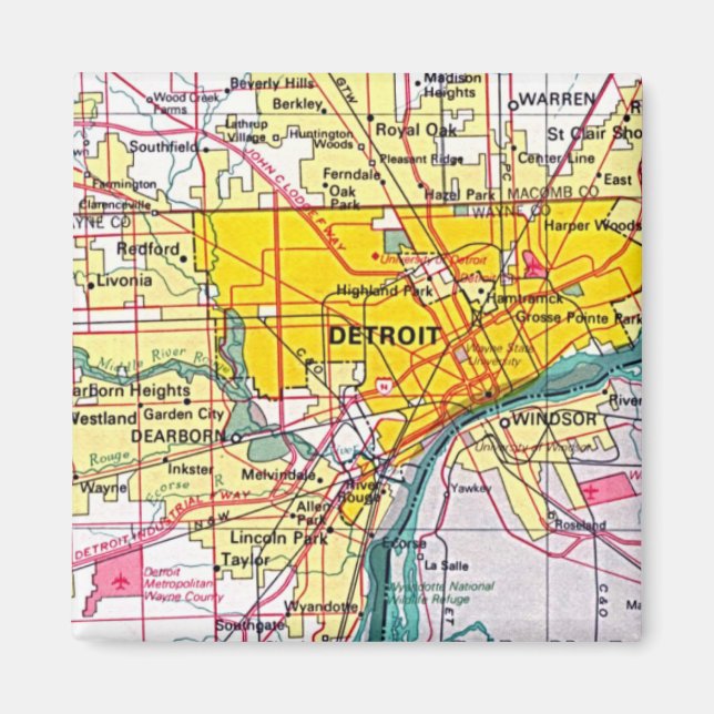 Íman Detroit (Frente)