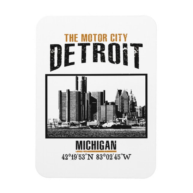 Íman Detroit (Vertical)