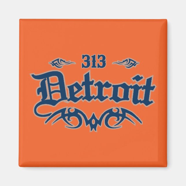 Íman Detroit 313 (Frente)