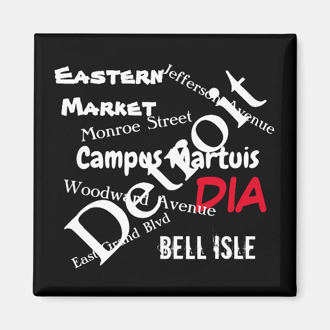 Íman Detroit Around Town Love (Frente)