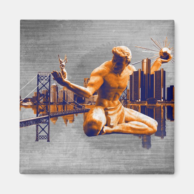 Íman Detroit City (Frente)