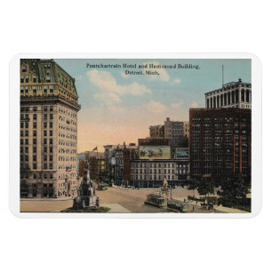 Íman Detroit MI, Hotel Pontchartrain, edifício Hammond
