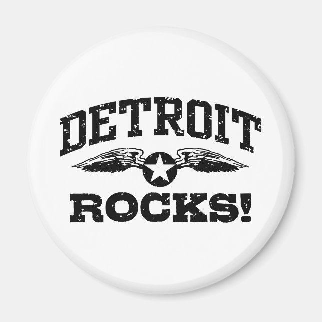 Íman Detroit Rocks (Frente)