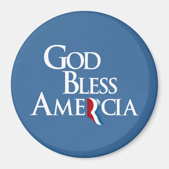 Íman Deus abençoe Amercia.png (Frente)
