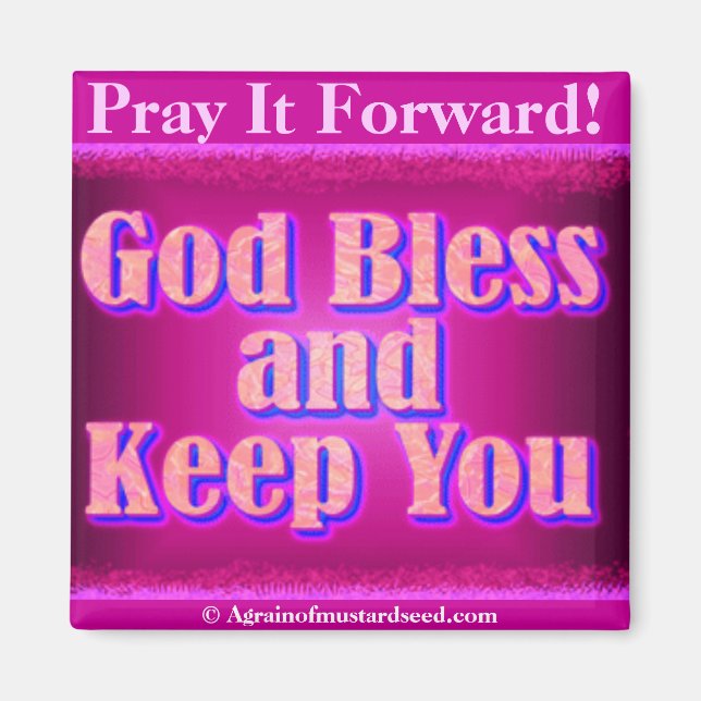 Íman Deus abençoe e mantenha-o (Frente)