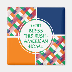 Íman deus abençoe Irish-American Home
