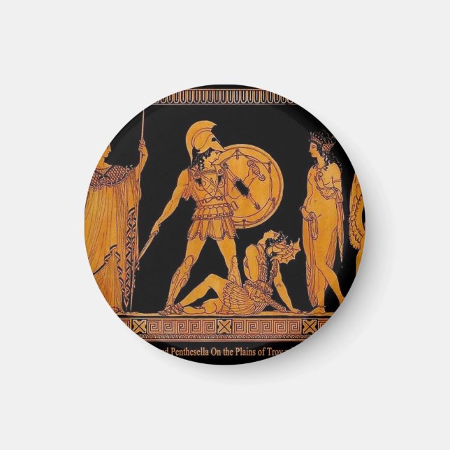 Íman Deus Antigo E Deusa Amigo - Grécia (Frente)