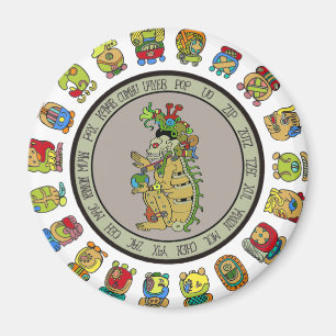 Íman deus da morte do Maia-calendário