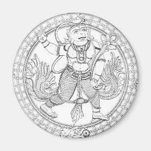Íman Deus do macaco de Hanuman