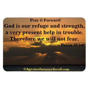 Íman Deus é a nossa citação Bíblia de refúgio