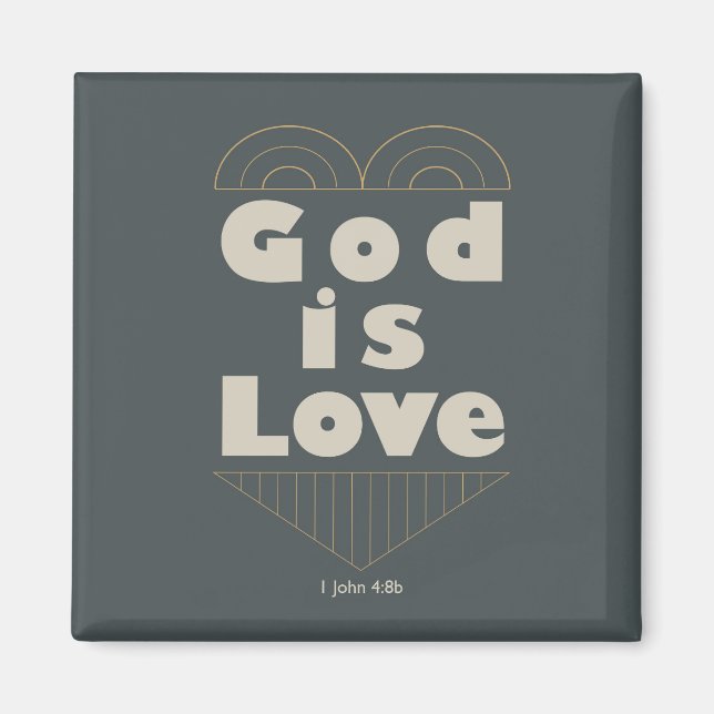 Íman Deus é amor (Frente)