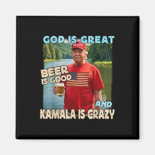 Íman Deus É Grande Cerveja É Boa E Kamala São Divertida