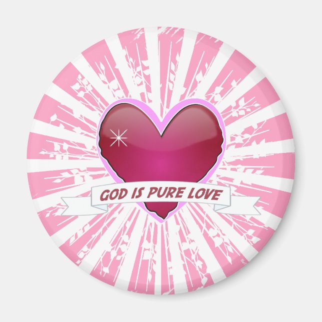 Íman Deus é puro amor (Frente)