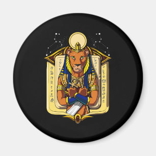Íman Deus egípcio Bastet de Sekhmet da leoa da deusa