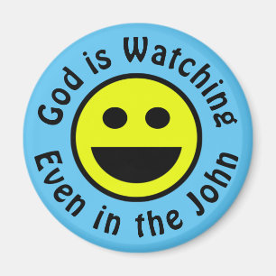 Íman Deus está assistindo ímã