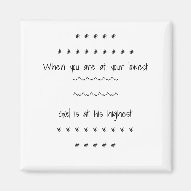 Íman Deus está no seu maior (Frente)