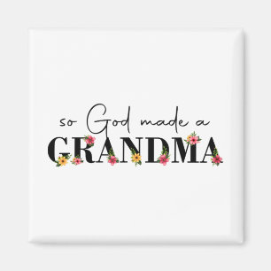 Íman Deus Fez A Avó Flor Vovó Feliz Mães Da