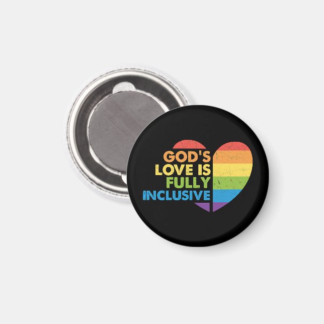 Íman Deus Gay Cristão Lgbt (Front/Back)