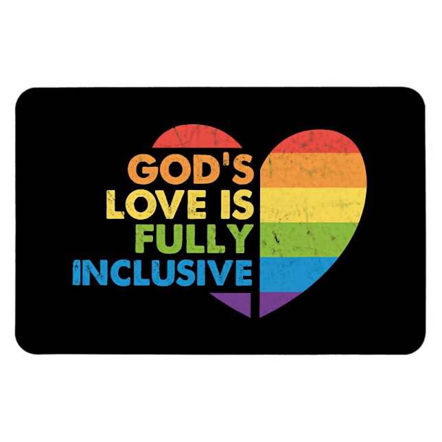 Íman Deus Gay Cristão Lgbt (Horizontal)