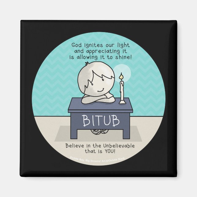 Íman Deus incendeia nosso ímã leve (Frente)