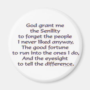 Íman Deus me conceda Humor