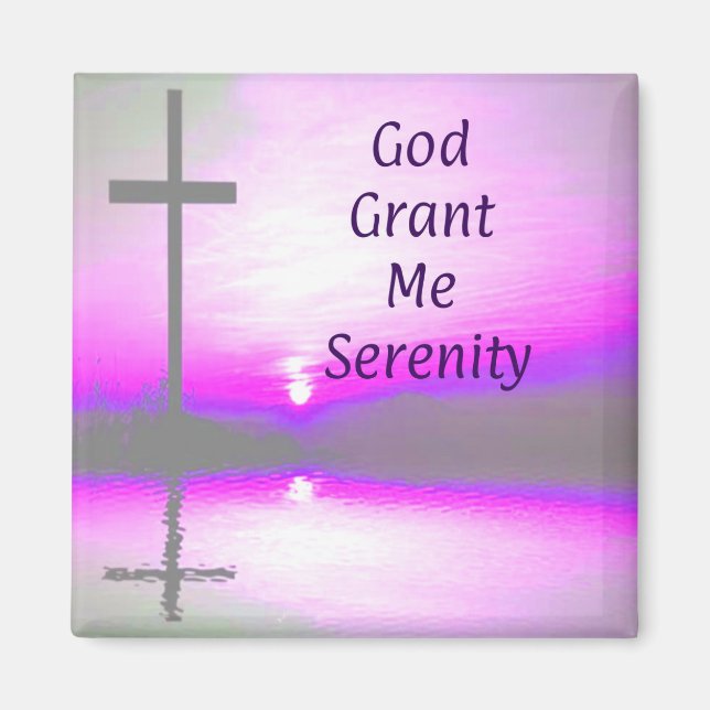 Íman Deus me conceda o ímã da Serenidade (Frente)