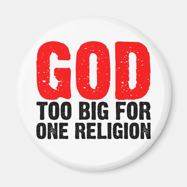 ÍMAN DEUS MUITO GRANDE PARA UMA RELIGIÃO (Frente)