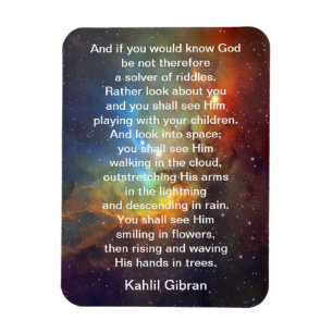 Íman Deus por Kahlil Gibran