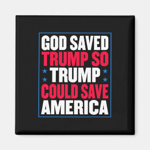 Íman Deus Salvou Trump Para Que Trump Pudesse Salvar a
