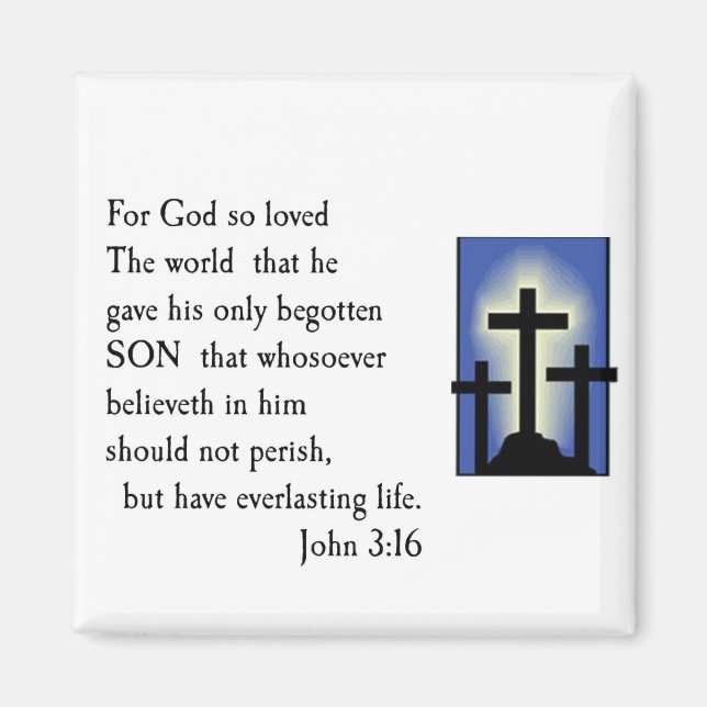 Íman Deus tanto amava o mundo (Frente)