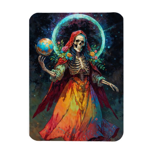 Íman Deusa da Santa Morte Inevitável (Vertical)